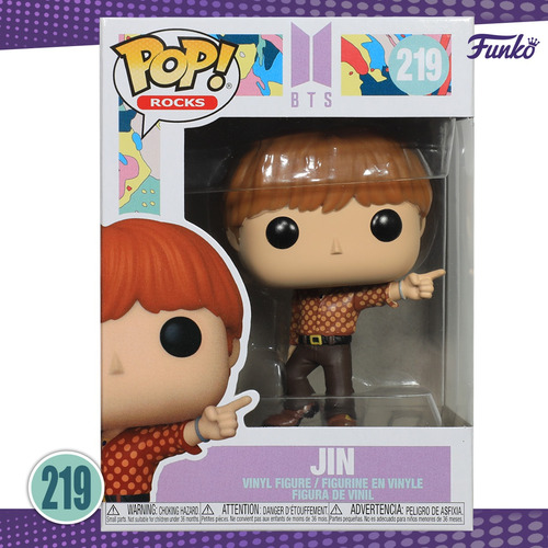 Funko Pop Jin #219 Bts Dynamite Army K Pop Bangtan Boy Idol