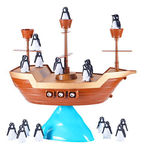 Set De Juego Pirate Penguin Ship De Escritorio Para Niños