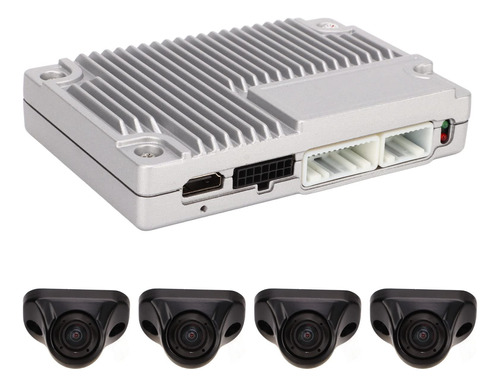 Sistema Camara Dvr Para Automovil Pantalla 360 Grado Pajaro