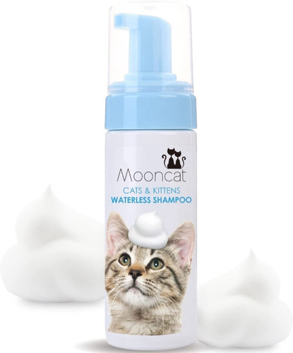Baño Para Gatos Espuma En Seco Mooncat Sin Agua