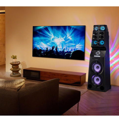 Minicomponente Sony Mhc-v90dw Negro 2400w Bluetooth
