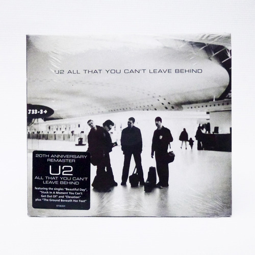 Cd U2 All That You Can't Leave Behind Edicion 20 Aniversario