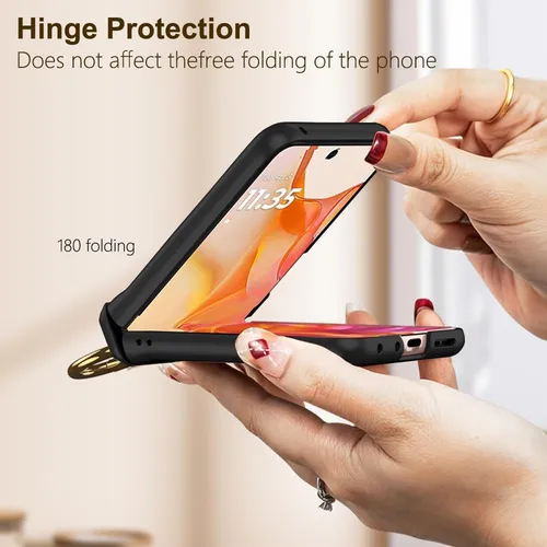 M Funda Con Mica Soporte For Motorola Razr 50 Ultra Razr 2024