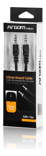 Cable Argom De Sonido 3.5mm 3mt