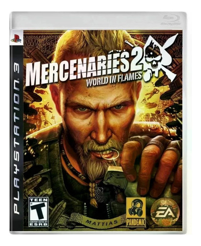 Mercenaries 2 World In Flames Game Ps3 Midia Fisica Raridade (Recondicionado)