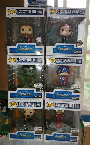 Funko Set Avengers Asamble (Usado)