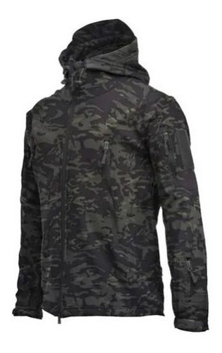 Abrigos Para Hombre Al Aire Libre De Piel De Tiburón, Otoño,