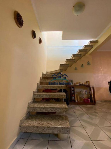 Imagem 8 de 17 de Sobrado De 260 M² Com 03 Quartos À Venda, Por R$ 636.000 - Parque Novo Oratório - Santo André/sp - So0424