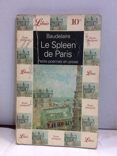 Bazo De París De Charles Baudelaire En Francés Poemas