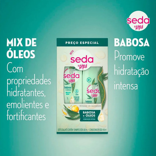 Kit Shampoo Condicionador Hidratação Fortalecimento Capilar!