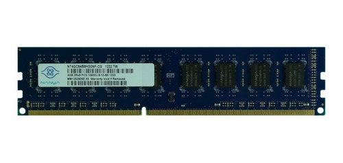 Memoria Ddr3 Nanya 4gb 2rx8 Pc3 - 10600u 1333mhz Para Pc