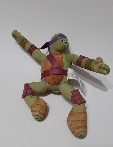 Muñeco Tortugas Ninja Tela Mc Donalds Donatello 2013 Violeta