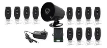 Comprar Alarma Vecinal Inalambrica 12 Controles Remoto Sirena 