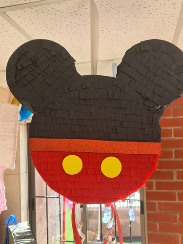 Piñata De Mickey Mouse Fiesta Cumpleaños 