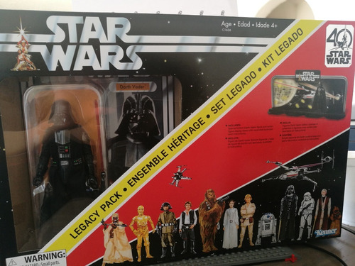 Imagen 5 de 5 de Star Wars Black Series Legacy Pack Darth Vader 40 Aniversary