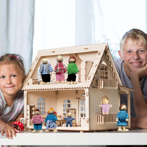 Figuras De Personas De Casa De Muñecas Personas De Casa De M