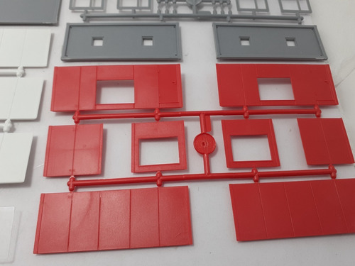 Imagen 5 de 10 de Nico Kit Construccion 3 Containers P/obra Kibri H0 (cch 266)