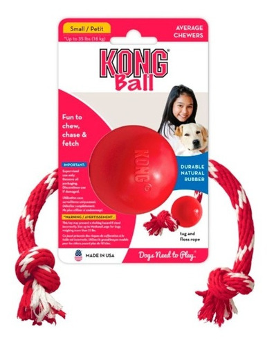 Kong Ball Con Cuerda