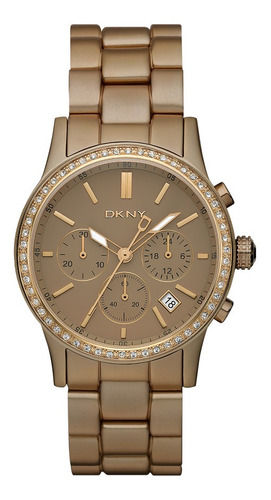 Reloj Dkny Aluminum Dark Brown Broadway Ny8324