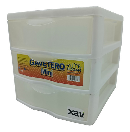 Gavetero Caja Organizador Mini 1lt Tutti Hogar 9402 Xavi