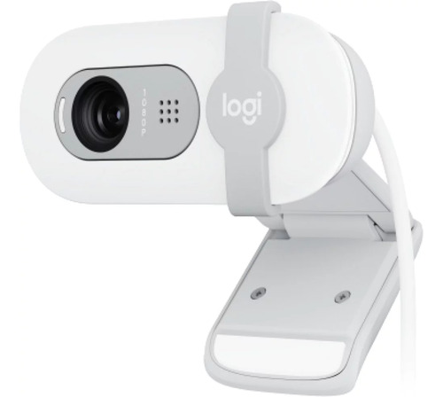 Logitech Webcam Brio 100, 2m 1920x1080 Pixeles Usb-a Blanco