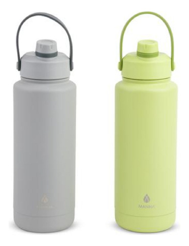 Termo De Agua 1,18 Litros 40 Oz X2 Unidades Manna