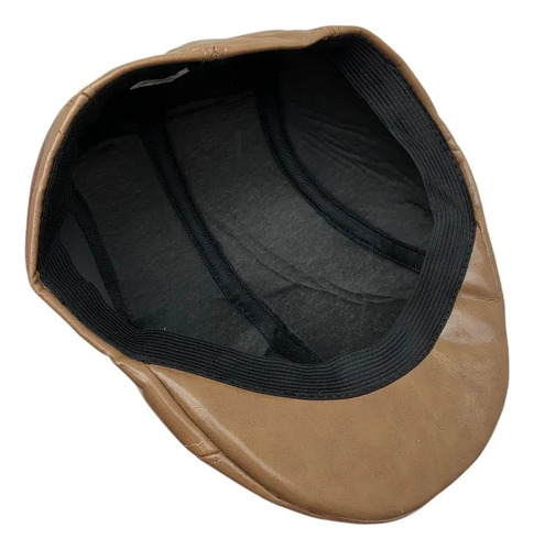 Boina Sintetico Estilo Italiano O Inglesa Pu Similcuero Marrón Claro 60 Pu