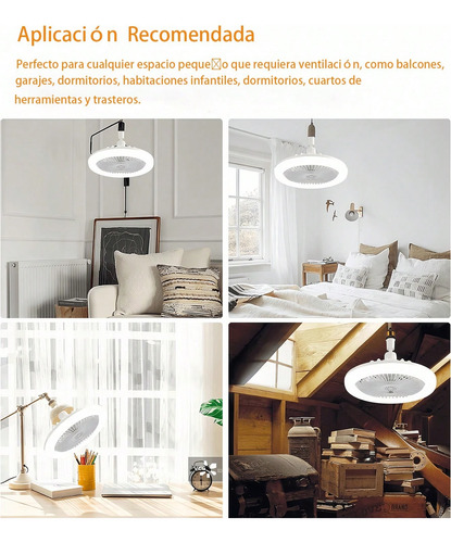 Genérica Fanr De Techo Con Luz Luz De Fanor De Techo Lámpara