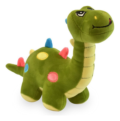 Peluche Dinosaurio 25 Cm Ik Color Verde