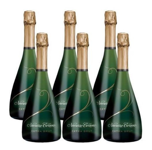 Champagne Navarro Correas Extra Brut 750ml Caja X6 Oferta