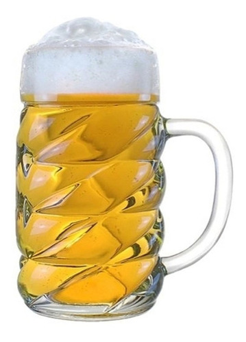 Caneca De Chopp Oktoberfest Diamond Vidro 500ml