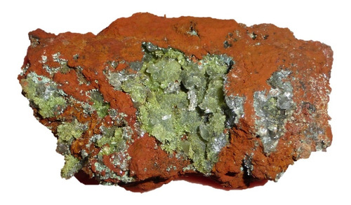 Mineral De Colección Verde De Ojuela Aún No Identificado