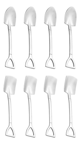5 Cucharas De Pala, Cucharas De Postre, Cucharas De 8 Piezas