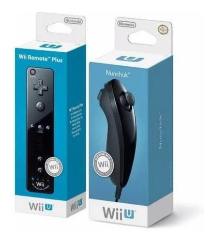 Control Remoto Motion Plus + Nunchuk Para Wii Y Wii U