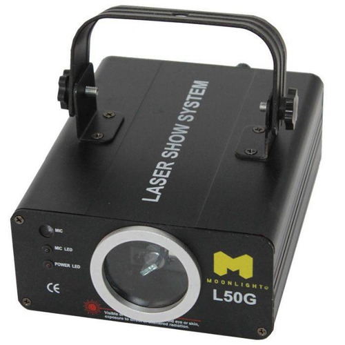 Laser Verde Audiorítmico Profesional Moon L50g 30 Mw
