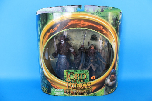 Uruk Hai Warrior Vs Gimli Lord Of The Rings Toybiz