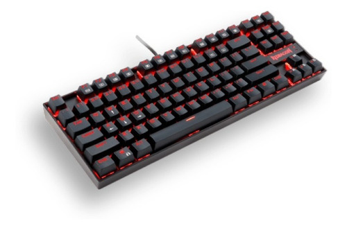 Imagen 2 de 3 de Teclado Redragon Kumara Rgb (mec) K552rgb-1 Sp-red