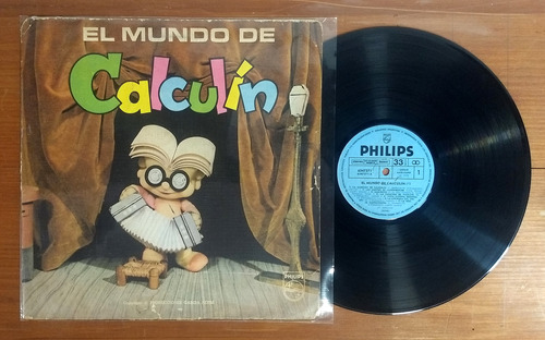 El Mundo De Calculin 1976 Disco Lp Vinilo