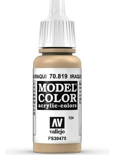 Vallejo 70819 Arena Iraqui Model Color Acrilico Irak 17ml