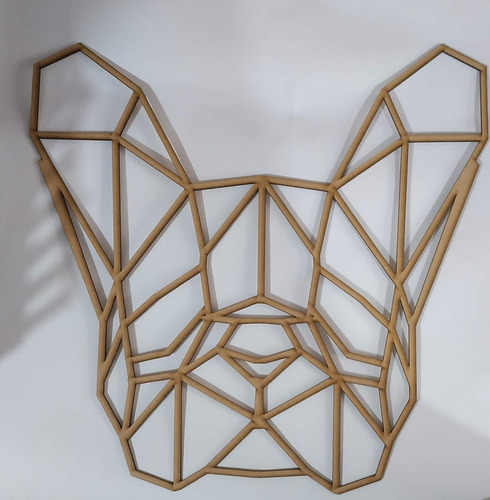 Imagen 10 de 10 de Cuadros Geométricos Mascotas De 50 Cm En Mdf De 2.5mm