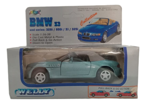 Auto Coleccion Bmw Z3 Roadster 2.8 Welly 1/36