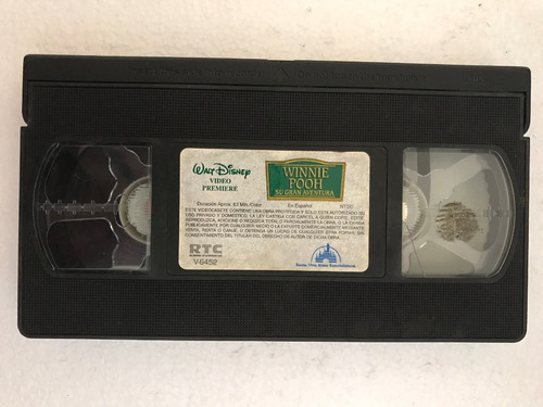 Vhs Sin Caja Original Winnie Pooh Su Gran Aventura Pelicula (Usado)