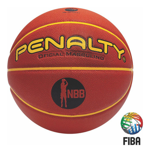 Bola Basquete Penalty Pró 7.8 Crossover Nbb Aprovado Fiba