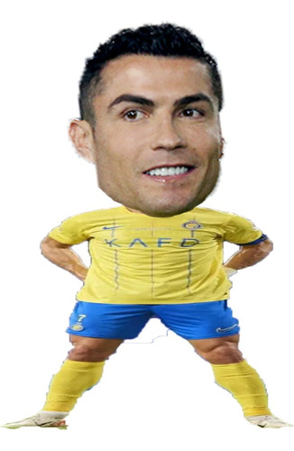 Almohada Con Forma De Cristiano Ronaldo Cr7