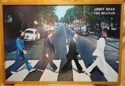 O Beatles Abbey Road Cuadro Original 2005 Apple Ricewithduck