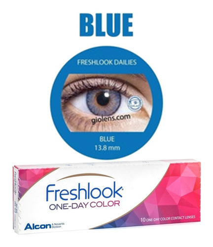 Pupilentes Freshlook One Day 5 Pares Envio Gratis