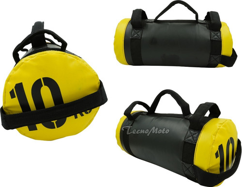 Corebag Entrenamiento Funcional 10kg Amarillo 4 Manijas