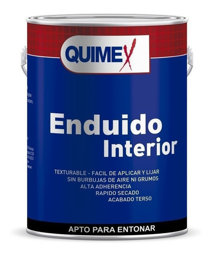 Enduido Mex Interior 4lts Quimex 2043