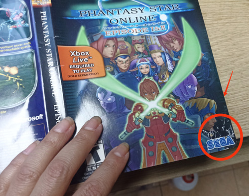 Phantasy Star Online Episode 1 & 2 Xbox Clásico Con Manual (Usado)