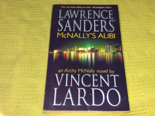 Lawrence Sanders' Mc Nally's Alibi - Vincent Lardo